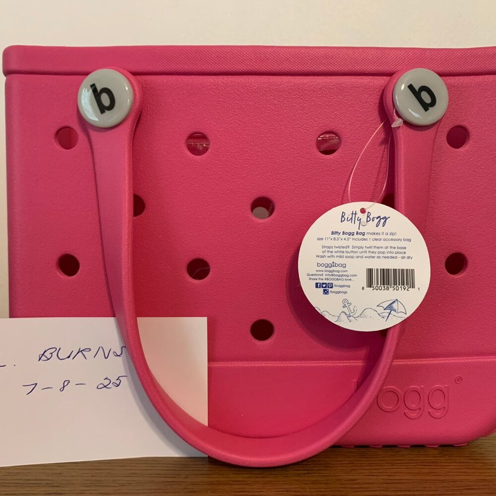 NWT Haute Pink Bitty Bogg Bag